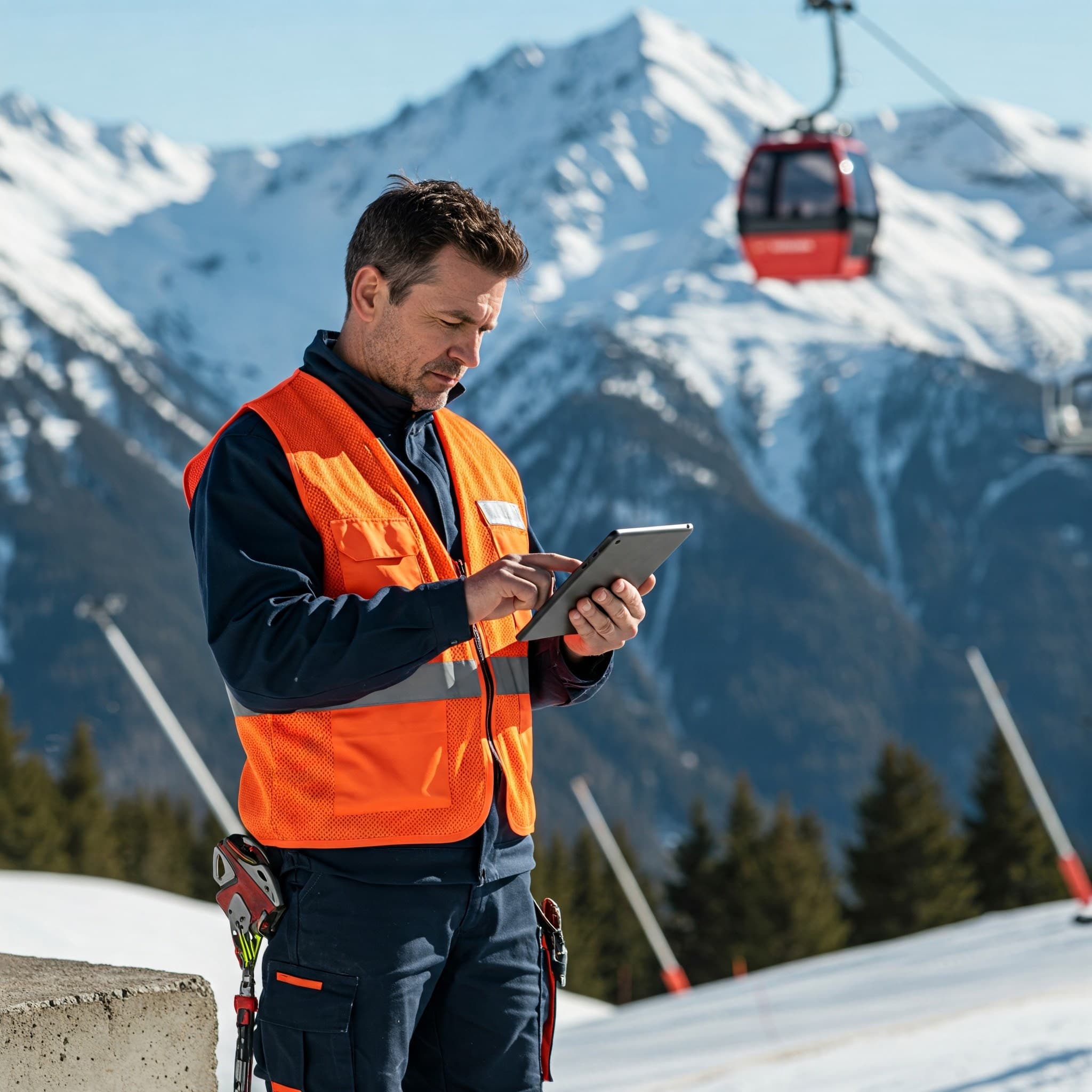 Travail en montagne